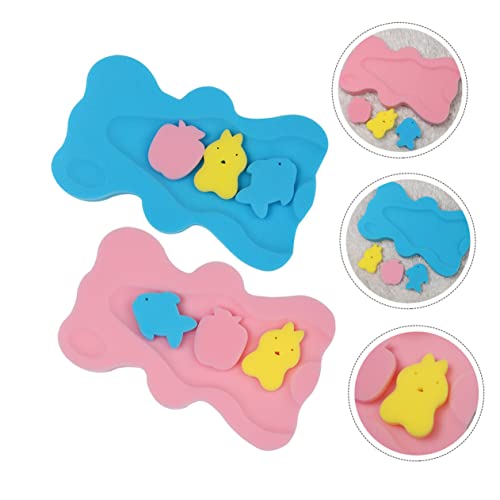 STAHAD 2 Pçs Tapete De Banho Tapete Flutuante Material De Banho Para Crianças Suprimentos De Chá De