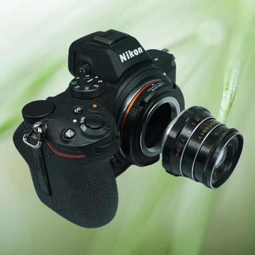 PHOLSY Adaptador de Montura de Lente Manual: Compatible con Lente Leica L39 M39 LTM a Cuerpo de Cámara Nikon Z miniatura 4