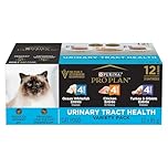 Pro Plan Wet Cat Food, Urinary Tract Health, Variety Pack 85g can (12 pack) (Packaging May Vary), Brown