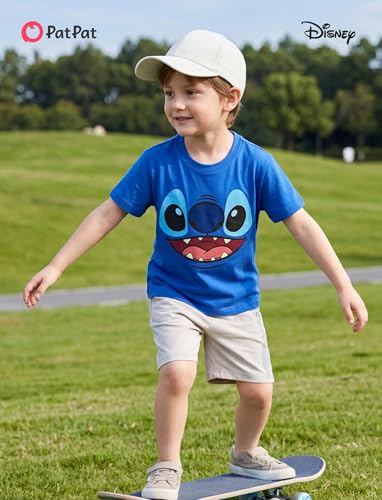 Disney Lilo & Stitch Baby Boys Short Sleeve T-Shirt 3 Pack Girls Tee Shirt Infant Cotton Graphic Top Going Out Apparel Outfit Child Athletic Playwear Sports Cloth Jersey Black+Gray/Blue/White 2 Year - image 3