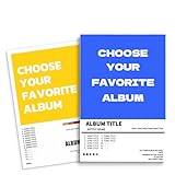 Custom Album Cover Poster - Personalized Wall Art Print for Home Decor, Unique Gift Idea for Family & Friends, Customizable Music Album Artwork