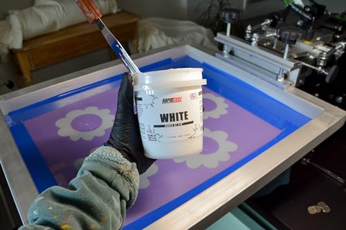 Screen Print Direct ETEX-RCWPA Rapid Cure® Screen Printing Ink White (Pint - 16Oz.) - Plastisol Ink thumb #5