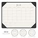 Jotsome Desk Calendar 2026-2027 with Desktop Mat, Desk Pad Calendar From Now to June 2027 14x10.5 inch, Desk Blotter Calendar for Home Office and School, Easy Planning, Gift for the Holidays, Black