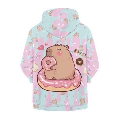 Image of Biyejit Kids Novelty 3D Graphic Printed Hooded Sweatshirt