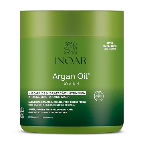 Inoar, Argan Oil Máscara Capilar – Hidratação Profunda, Brilho e Maciez com Óleo de Argan ... Inoar, Argan Oil Máscara Capilar – Hidratação Profunda, Brilho e Maciez com Óleo de Argan ...