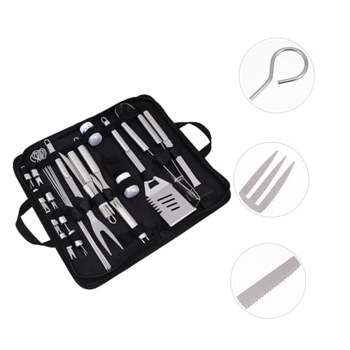 Matériel de cuisson pour camping et kit outils de barbecue complet pour repas en plein air - 3