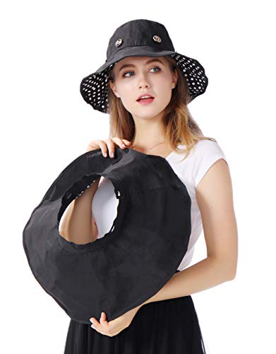 AIDIER Packable Extra Large Brim Cappello da Sole