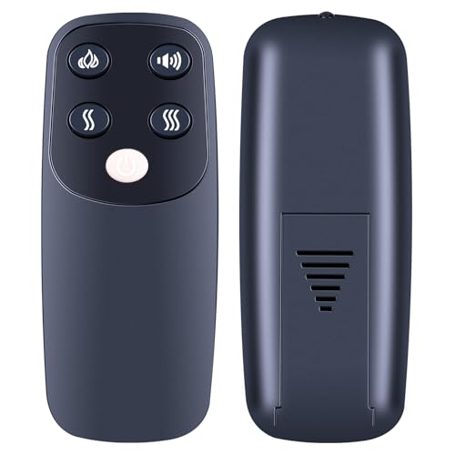 RETROSUN Fireplace Remote Control Replacement, Compatible with PuraFlame Western New Upgraded and Klaus Series Electric Fireplace Insert