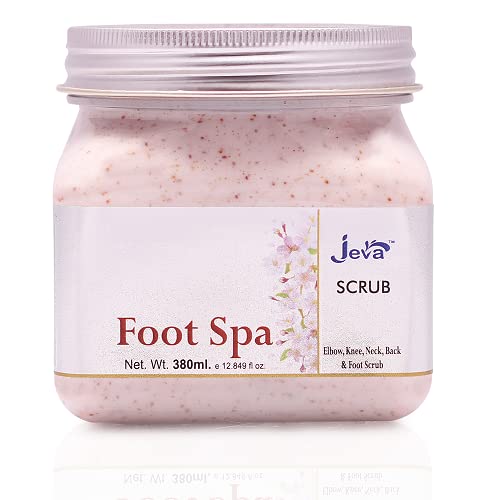 Jeva Foot Spa Scrub Elbow, Knee, Neck, Back & Foot scrub 380ml