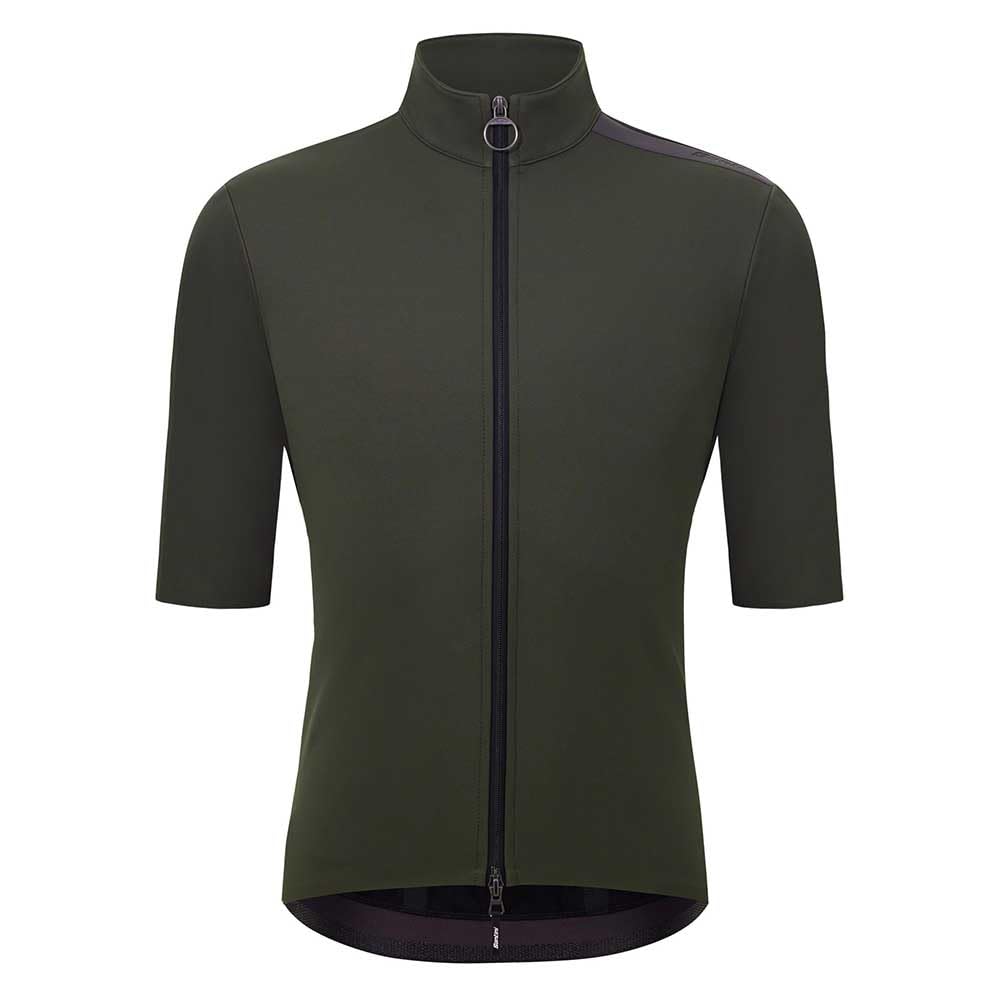 Veste de pluie cyclisme Santini Rain coupe-vent coupe ajustée taille L - 3