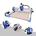 4040 CNC Router Machine, 3 Axis Aluminum Frame Engraving Machine USB Router Engraver Wood Carving Milling Spindle Motor Air Cooling System Two-phase Stepper Motor with Controller