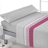 Reig Marti Juego DE SÁBANAS Estampado 3/Piezas, Medida: Cama DE 90x195/200+30cm.