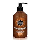 Helan Linea Dolcezza – Jabón de Manos y Cuerpo Líquido Delicado, Limpieza Total Diaria, Reequilibra y Purifica con Miel de Tomillo Bio y Propolis - para Pieles Sensibles, Made in Italy, 300 ml