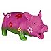 Trixie Schwein mit Blumen & Tierstimme Latex 20 cm