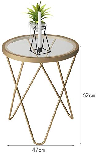 HOMRanger Mobile Computer Desk Nordic Wrought Iron Glass Small Coffee HOMRanger Mobile Computer Desk Nordic Wrought Iron Glass Small Coffee