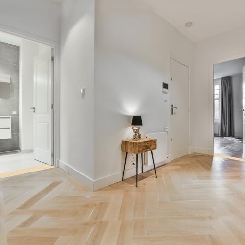 PATIKIL Self Adhesive Floor Transition Strip 10 ft x 3" Vinyl Flat Divider Flooring for Joining Floor Gaps Carpet Transition Floor Tiles, Maple Wood by PATIKIL - Image 6