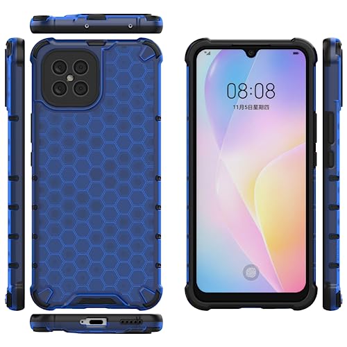 Case for Huawei nova 8 SE 5G Cover,Case for Huawei nova 8 SE 5G Case 2-in-1 Phone Case Cover Blue