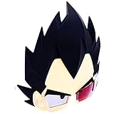 Sun-Staches Dragon Ball Z Vegeta Sunglasses Costume Accessory UV400 One Size Fits Most