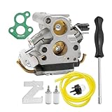 [Einfache Installation]: Dieses Vergaser-Kit wurde für eine unkomplizierte Installation entwickelt und vereinfacht den Austauschprozess für Benutzer. Mit klaren Anweisungen und einem intuitiven Design können Sie die Funktionalität Ihrer Kettensäge schnell wiederherstellen, ohne professionelle Hilfe zu benötigen. Sparen Sie Zeit und Geld, während Sie eine problemlose Installation und kontinuierliche Nutzung Ihrer Geräte genießen.