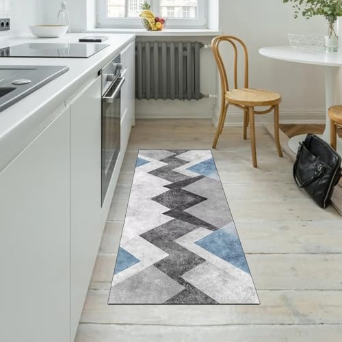 Alfombra moderna de poliéster para pasillos y cocinas activas 60x120 5