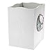 Avanti Linens - Waste Basket, Decorative Trash Can, Beach Inspired Bathroom Accessories (Seaglass Collection)