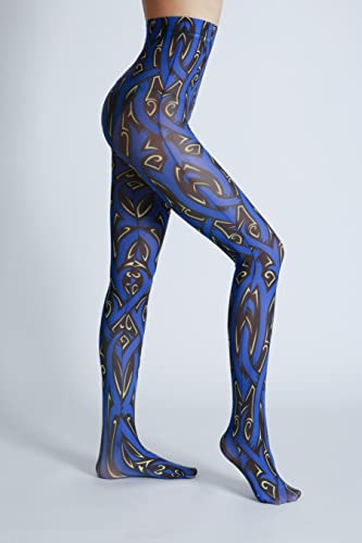 Image of Sahabowi Women Tights, Sheer High Waist Pantyhose, Vintage Control Top Stockings, Siwa 4