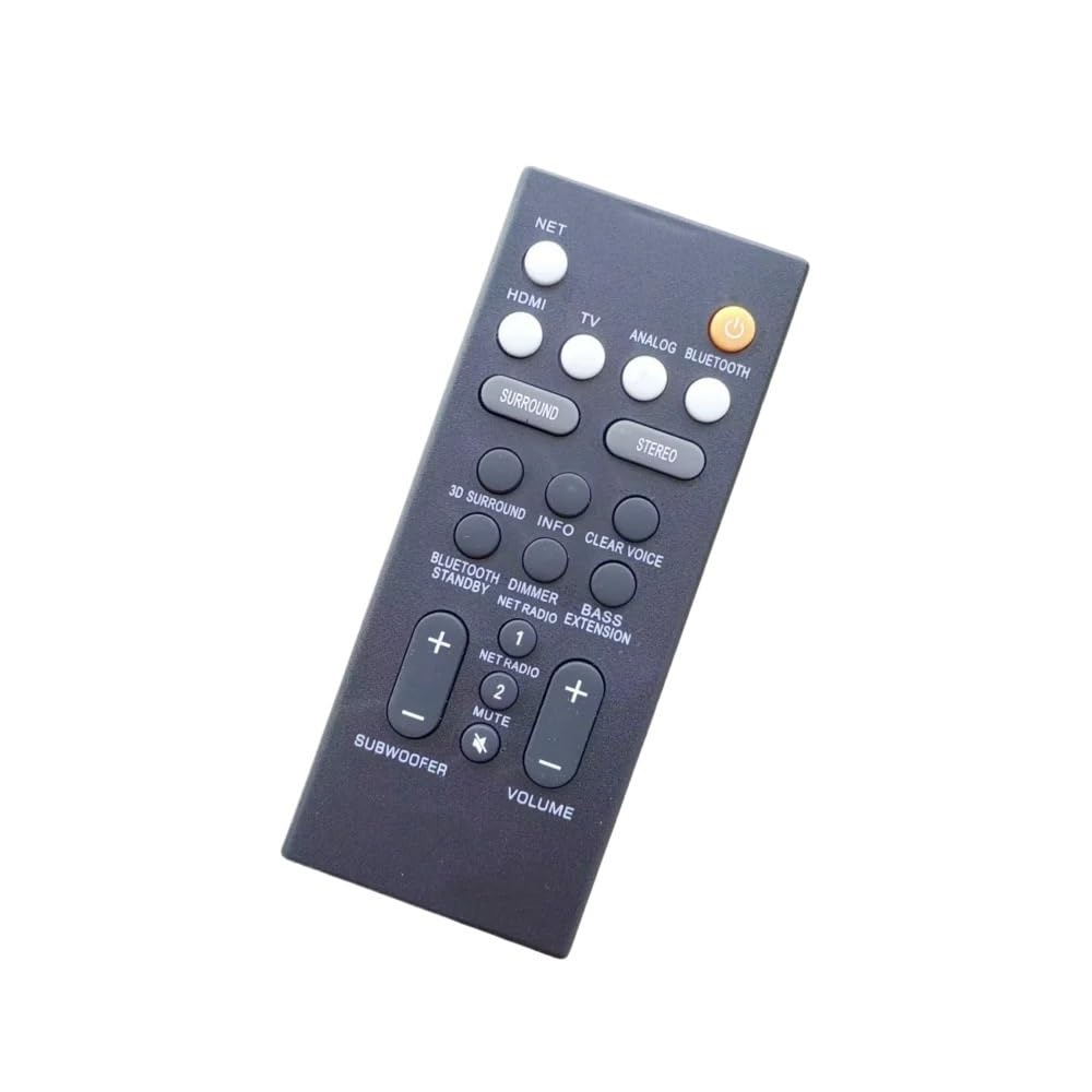 Nowy pasuje do systemu Soundbar Yamaha YAS-207 YAS-107 YAS-107BL ATS-1070 ATS-1060 YAS-207BL YAS-108 Pilot zdalnego sterowania