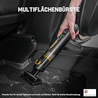 Fanttik Slim V10 APEX kabelloser Autostaubsauger, 4-in-1 Tragbarer, Schwarz – Ansicht 9