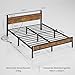 Bett 140x200 mit Steckdose Metallbett 140x200 mit 3 USB-Anschlüssen und LED Beleuchtung Bettgestell aus Metall mit Kopfteil Doppelbett mit Stauraum Jugendbett Bettrahmen mit Lattenrost(140x200cm)