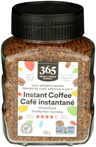 365 by Whole Foods Market, Instant Coffee, Dark Roast, 3.5 Ounce