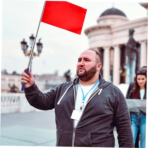 FUNOMOCYA Bandeiras Mastro Telescópico De Guia Turístico De Bandeira Telescópico Mastro De Bandeira