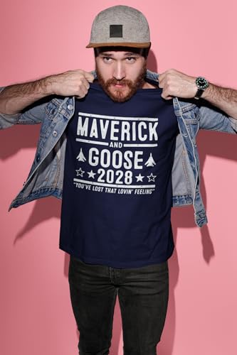 Maverick and Goose 2028 - Lost That Lovin Feeling - Funny Humor Navy Pilot Gift - 3 Colors XS-6X - Unisex Tee2