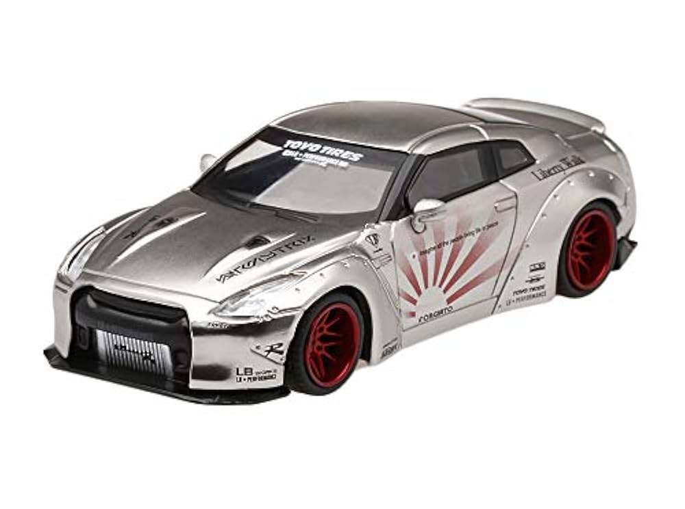 Nissan GT-R (R35) Type 1 LB Works LibertyWalk Satin Silver w