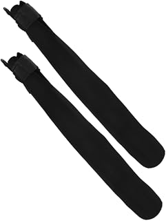 Balacoo 2 Fundas Protectoras para Bate De Béisbol Soportes para Estuche Protector para Bate Accesorios De Béisbol Soporte De Exhibición para Bate De Béisbol Neopreno Negro