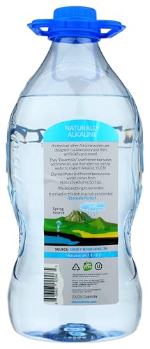 Eternal Naturally Alkaline Spring Water, 2.5 Lt, 84.5 Fluid Ounce (Pack of 6)