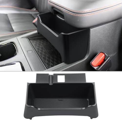 Image of CDEFG for 2026 Nissan Frontier Center Console Armrest Hanging Organizer | for 2022-2025 2026 Nissan Frontier (S /SV /Pro-X /Pro-4X /SL) Accessories Middle Console Armrest Hanging Storage Box