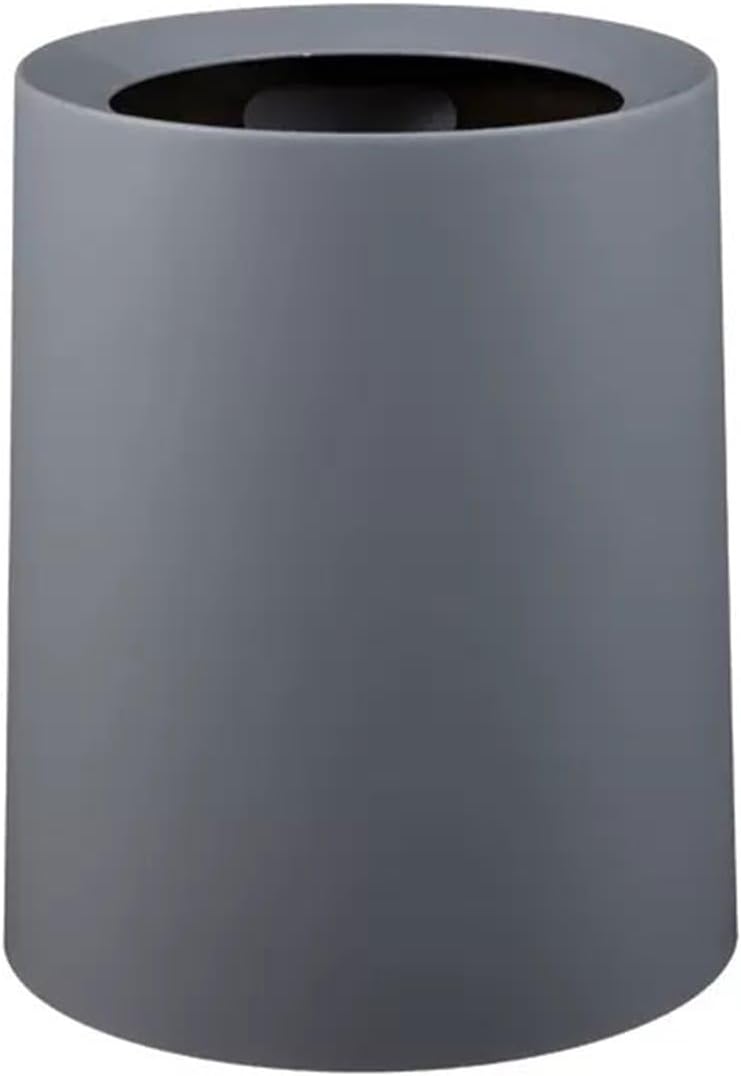 Trashbin Trash Can Bedroom Home Kitchen Living Room Toilet Bathroom Office Creative Trash Cans(A,Large)