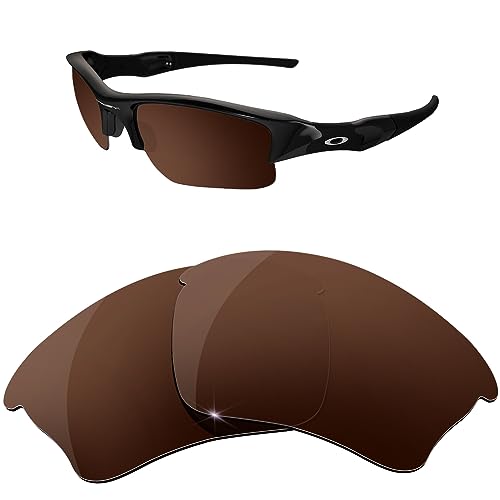 Image of Polarized Replacement Lenses for Oakley Half Jacket XLJ Sunglasses-Multi Options,with Lens Cloth