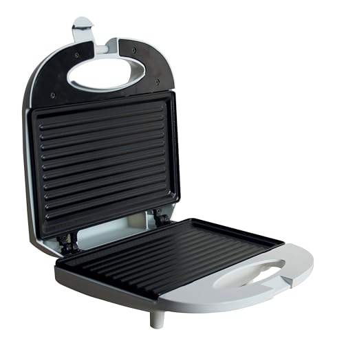 Digiquest BAGGY TOAST Grille-pain électrique, compact et peu encombrant, pour toasts croustillants, sandwichs et pain plat croustillant, intérieur doux, 680-820 W, facile à nettoyer
