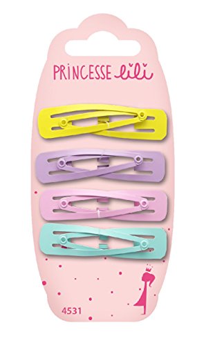 PRINCESSE LILI Clic Clac Barrette pour Cheveux - Lot de 3