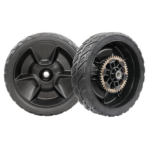 Lawn Mower Wheels Kit 2 Pack-8 Compatible with Honda HRN216 Walk Behind LawnMower Rear Wheels 42710-VR8-N00ZA