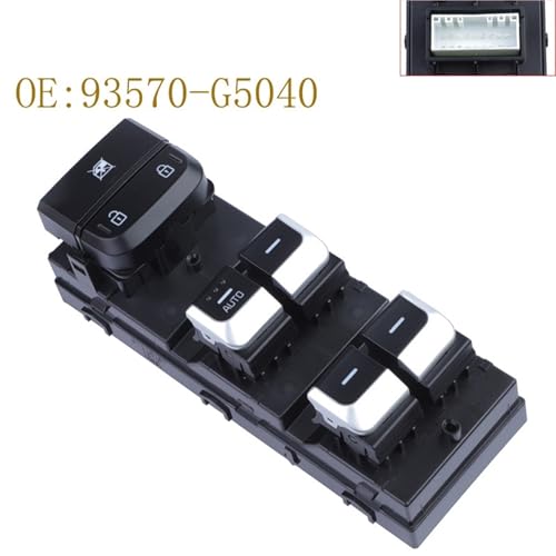 Interrupteur de vitre robuste 93570-G5040 commande lève-vitre Kia Niro - 2