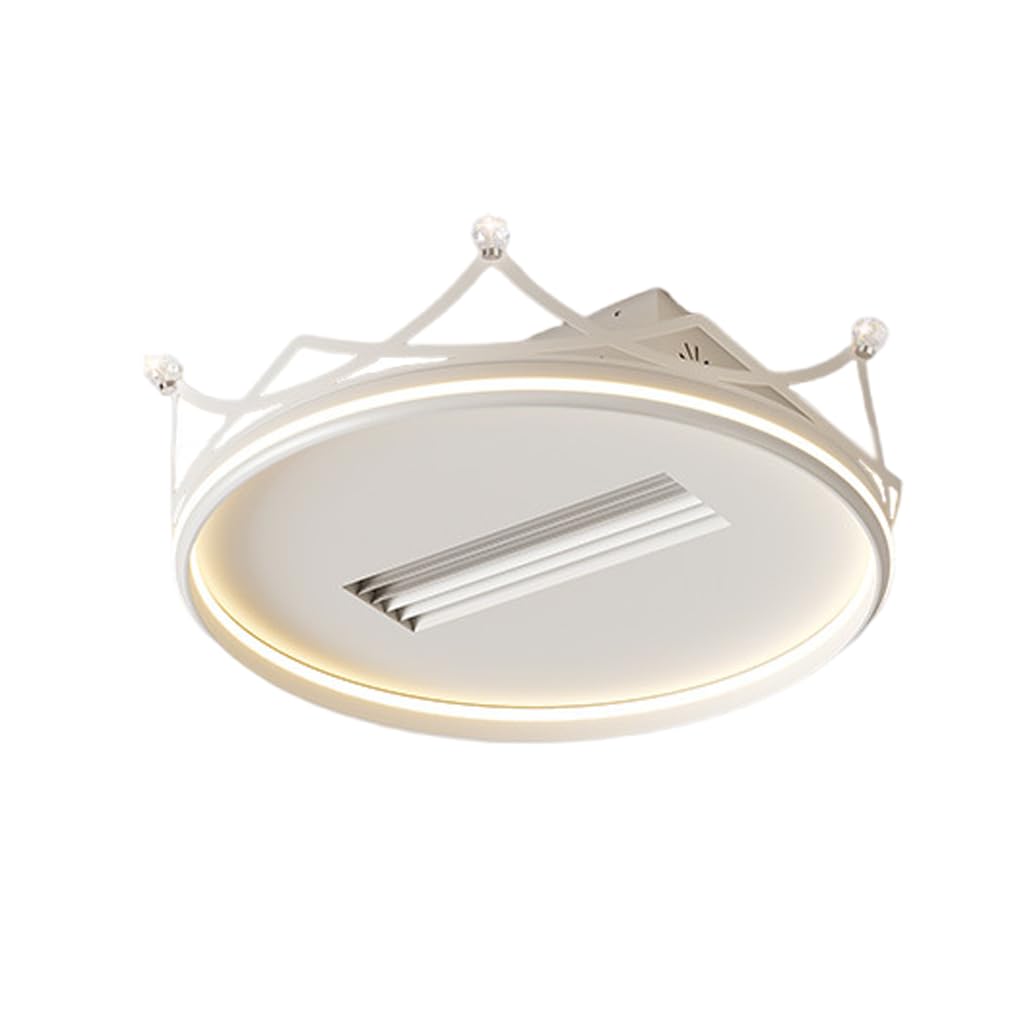 HXYSXHJUO Bladeless Fan Light North Living Room Ceiling