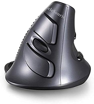 2.4GHz Precision Wireless Vertical Ergonomic Mouse Laser Right Handed Upright Mouse Optical Mice- Very Good Choice for Arm Wrist Pain User