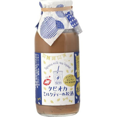 Amazon.co.jp: 菊水 タピオカ ミルクティーのお酒 155ml : 食品・飲料