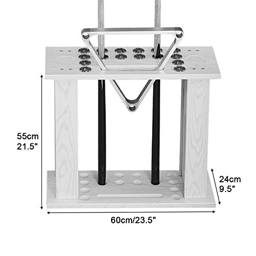 Porte-queues de billard robuste avec assemblage facile pour mobilier de loisirs compact - 3