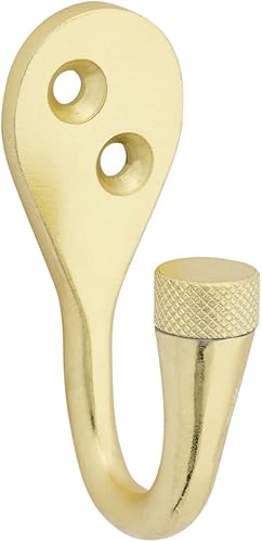 National Hardware N337-911 Powell Gancho moleteado, 2-58", oro cepillado