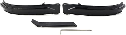 Zhisheng Pair LED Side Mirror Dynamic Turn Signal Sequential Light Smoke Lens for Nissan X-Trail Rogue T32, Qashqai (Rogue Sport), Murano Z52,