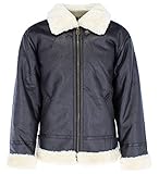 alpha lederjacke b3 Alpha Industries Schwarz B3 FL Fur Halskette Bomber Jacket