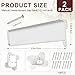 Bat Exclusion Device Door One Way, Bat Removal Cone, Bats Excluder Reusable Tool, Ba-t Get Rid Plastic Tube, Bats Remove Deterrent Trap Devices for House Attic Control Removal (2 Pcs)